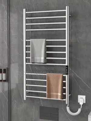 Stainless Steel Heated Towel Warmer Rack Digital Controls