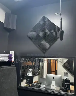 Acoustic Foam Installation