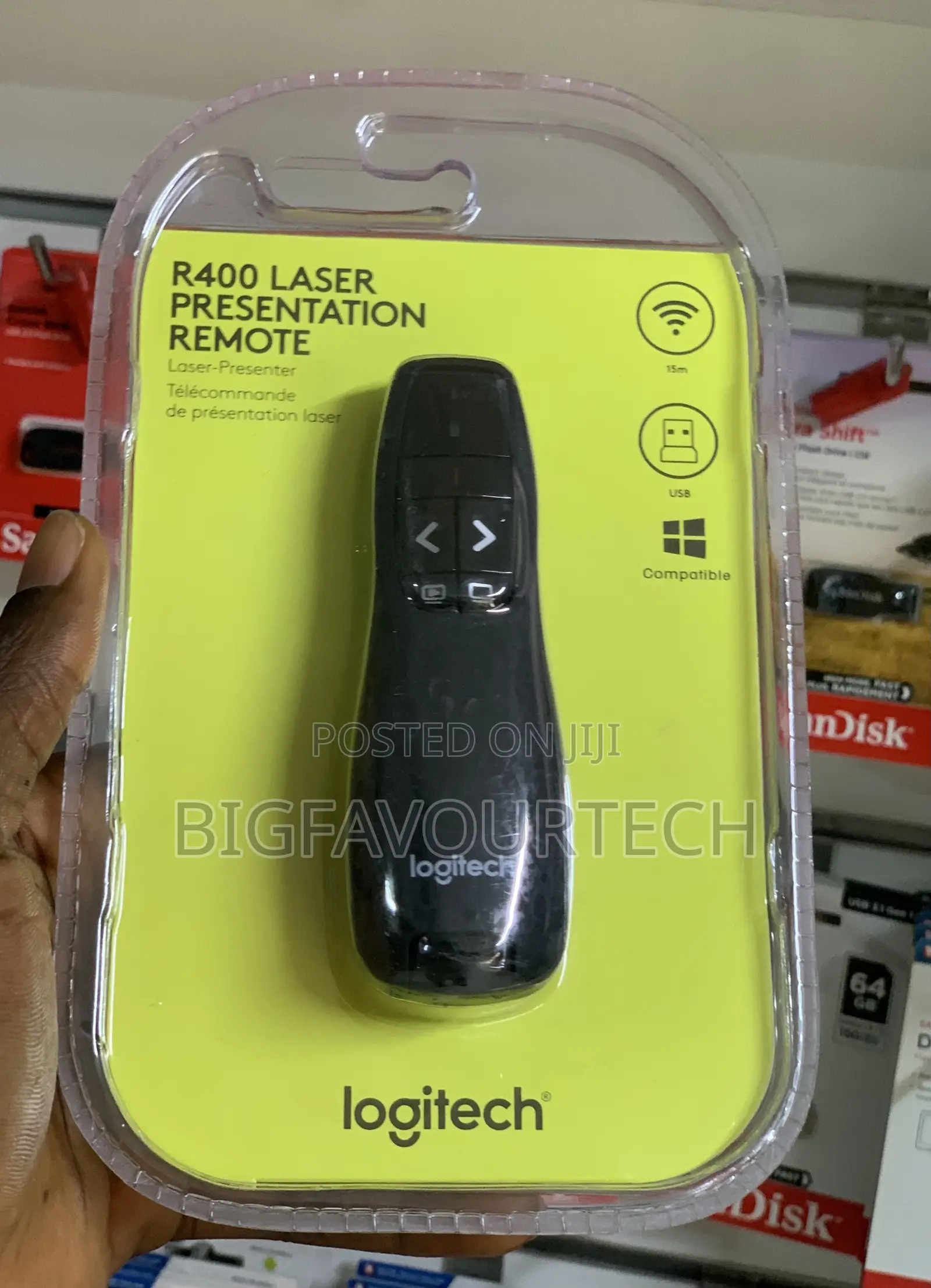 Logitech R400 Laser Presentation Remote