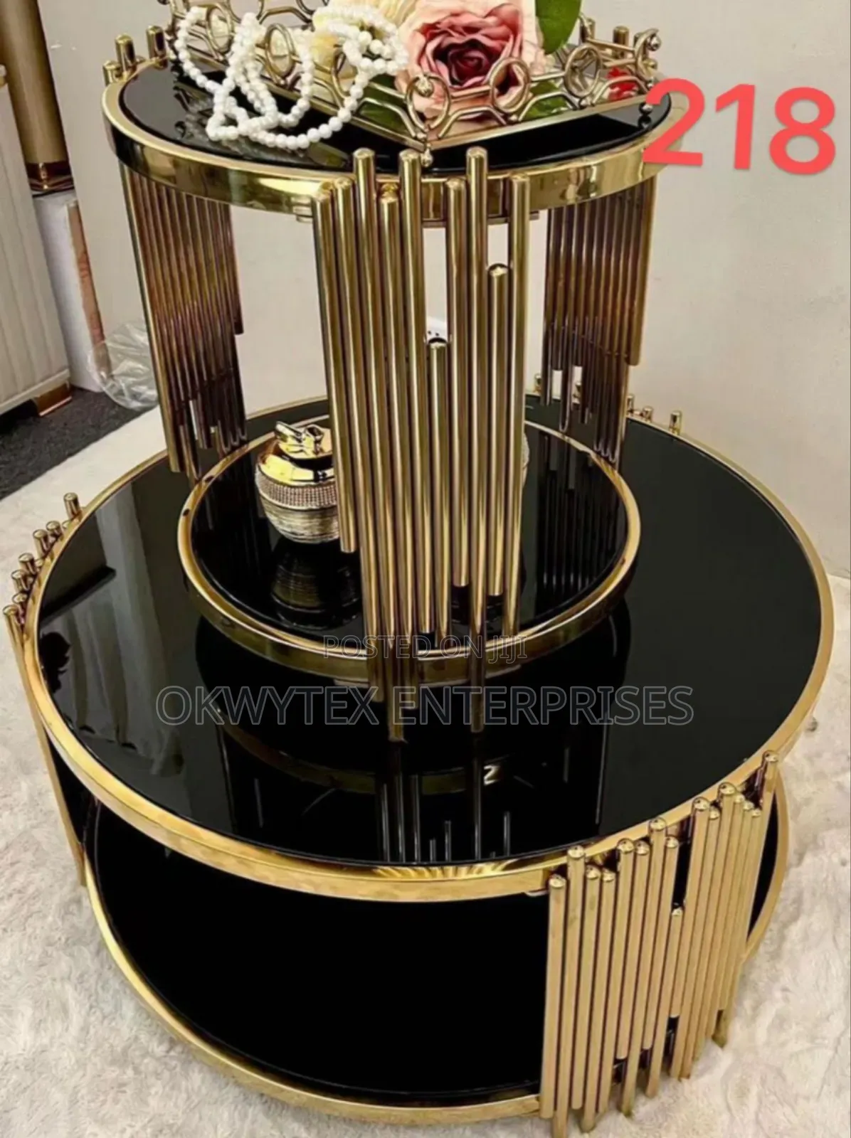 Today Italian Quality Center Table With Two Side Stools