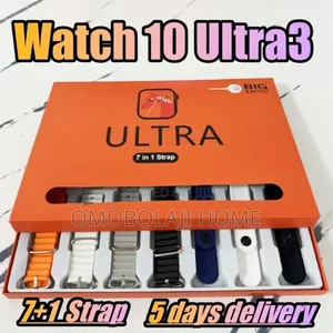 7 in 1 Strap Ultra Smart Watch