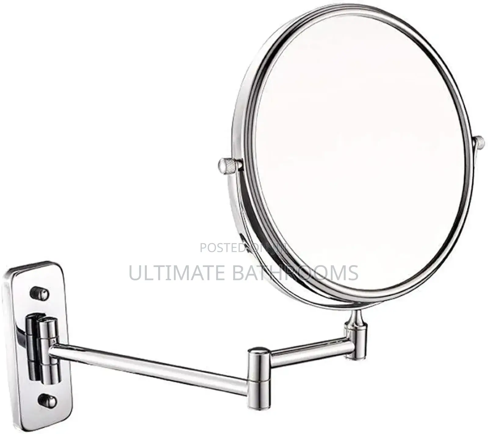 Chrome Magnifying Mirror Without Led