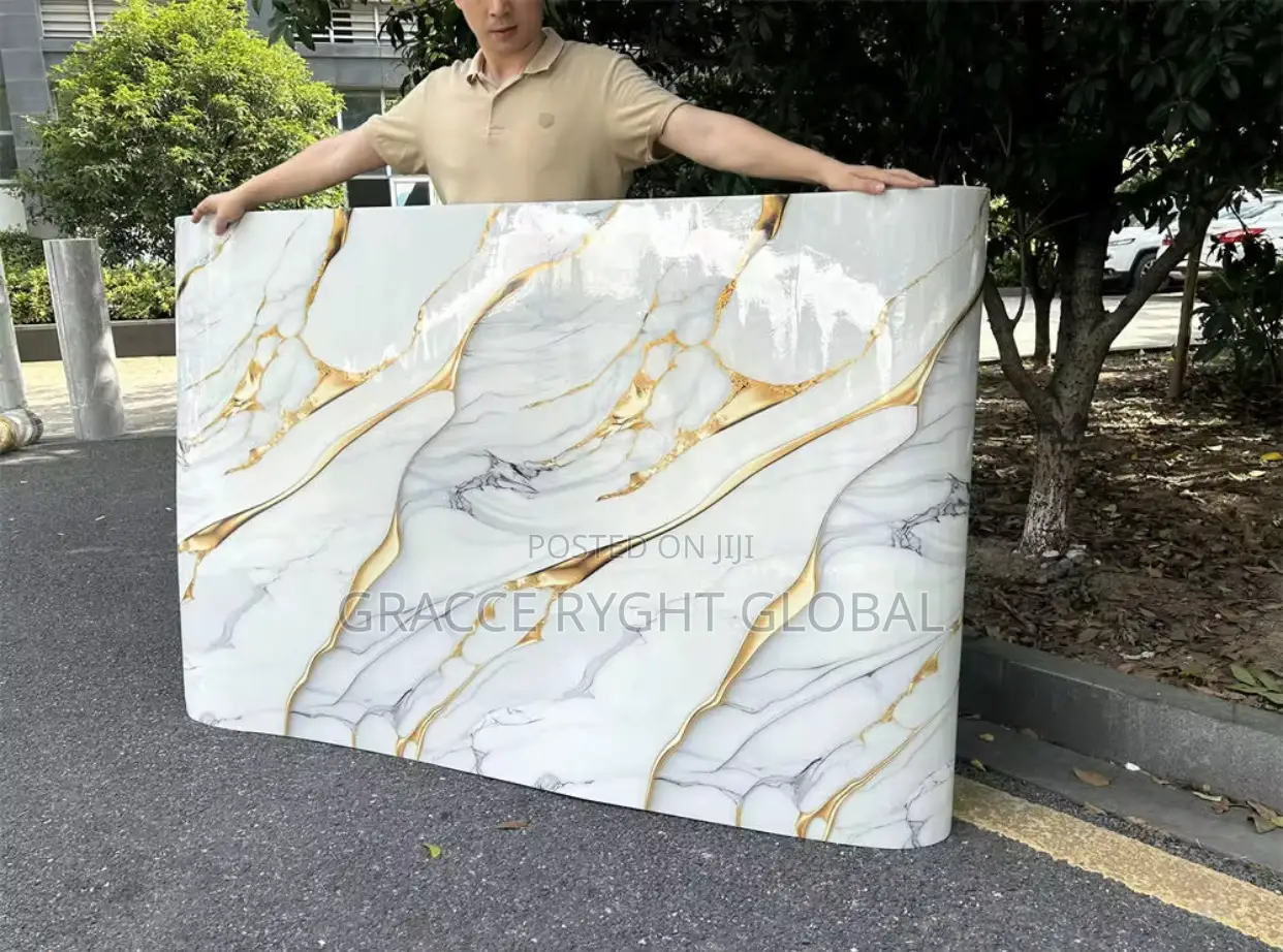 Thick PVC Marble Waterproof Wallpaper Decor