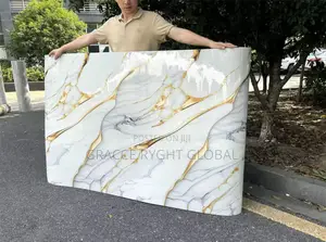 Thick PVC Marble Waterproof Wallpaper Decor