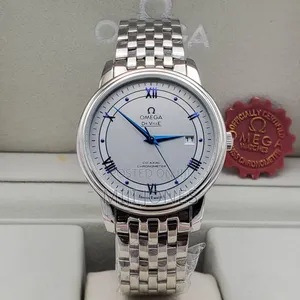 "Omega Automatic Stainless Steel Chronometer Timepiece"
