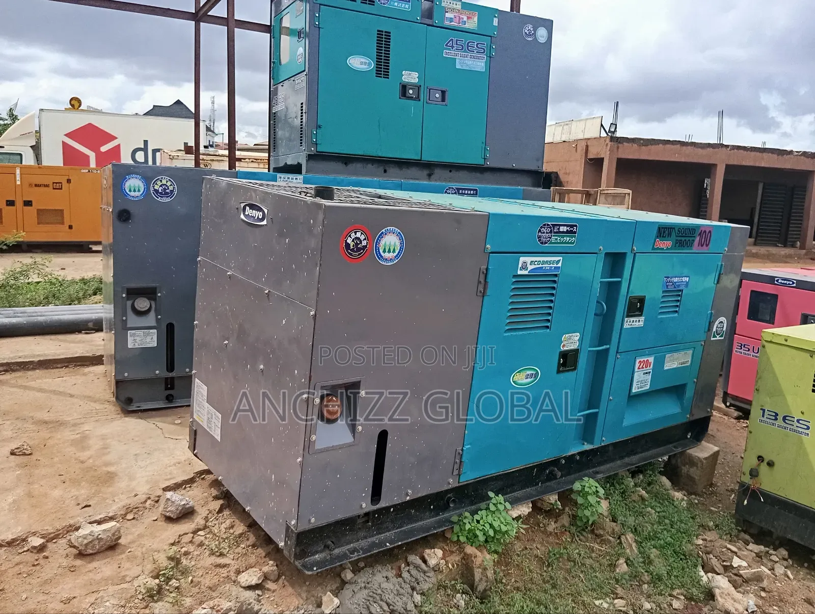 100kva Soundproof Tokunbo Denyo Diesel Generator