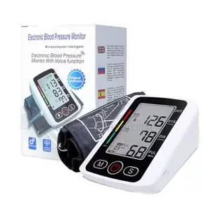 Electronic Blood Pressure Monitor With Voice Function