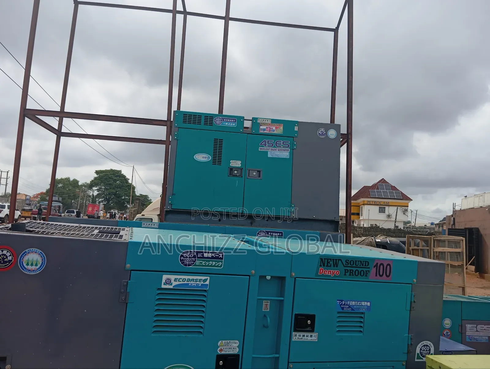 100kva Soundproof Tokunbo Denyo Diesel Generator