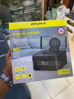Awei Y332 Multifunctional Wireless Speaker With Powerbank