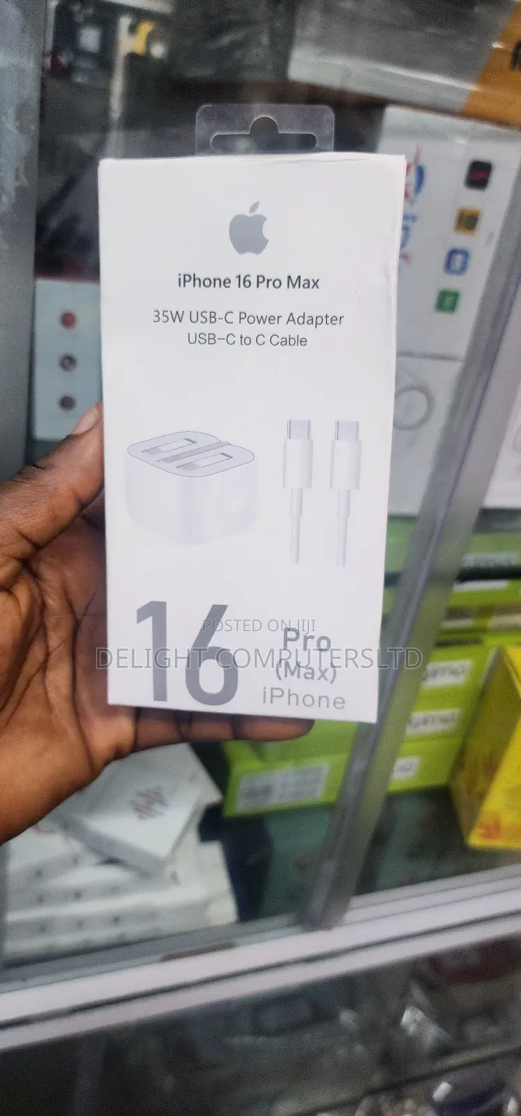 iPhone 16 Pro Max 35w Usb-C Power Adapter