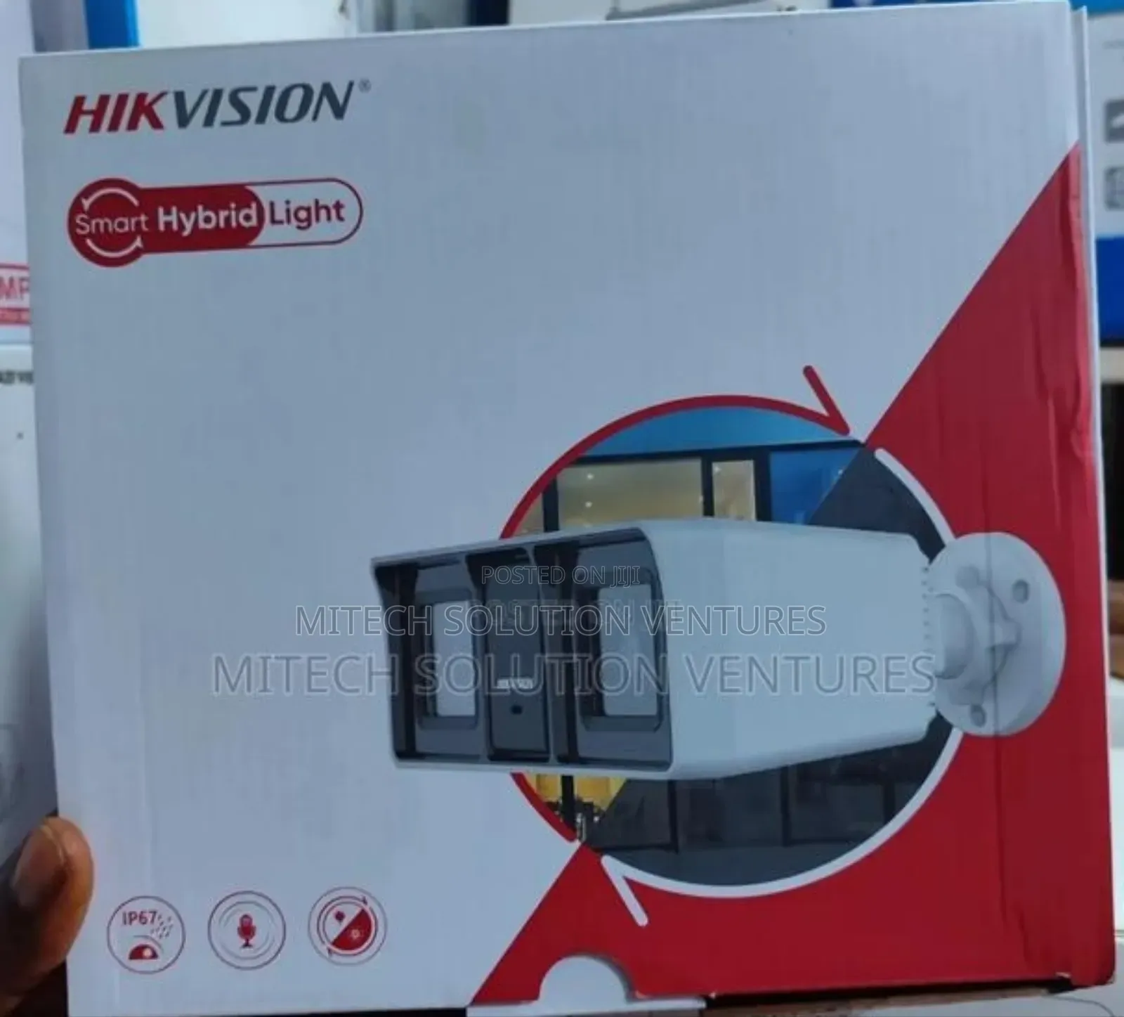 Hikvision Smart Hybrid Light Audio Fixed Bullet Camera 2mp