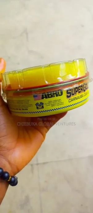 Abro Super Gold Paste Wax