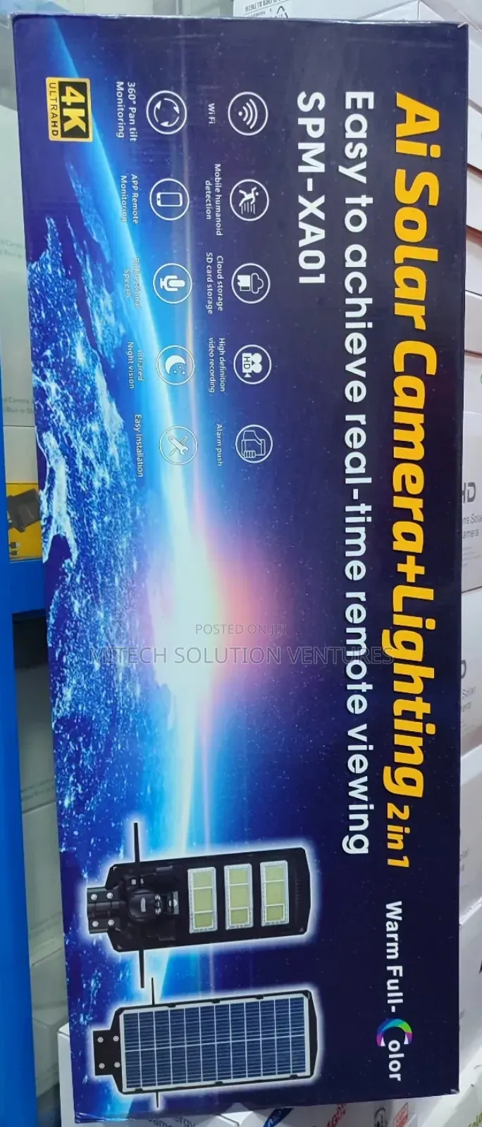 Ai Solar Camera + Lighting 2 in 1