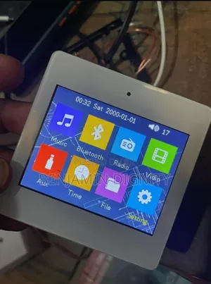 In Wall Touch Screen Music Amplifier