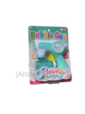 Colorful Bubble Gun- Endless Fun in Every Pop