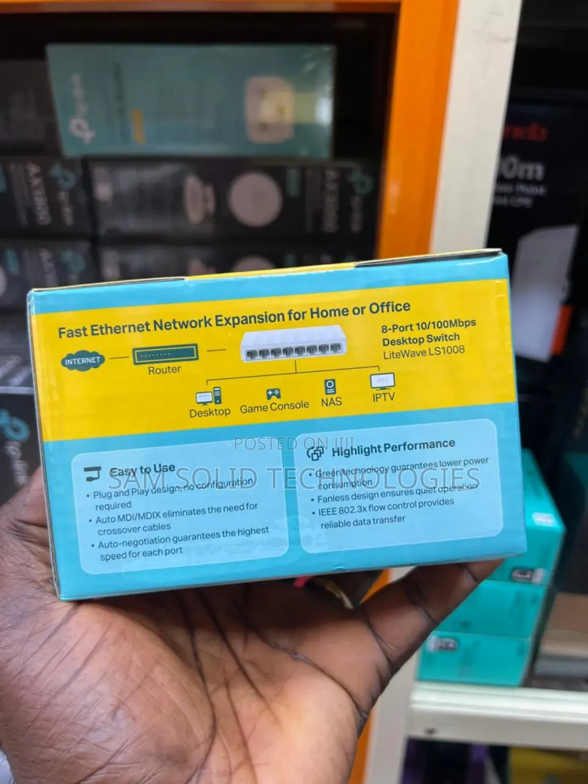 Tp-Link Desktop Switch Plug and Play