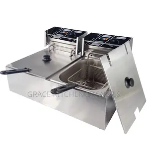 Photo - Avinas Dual Electric Deep Fryer 14liter