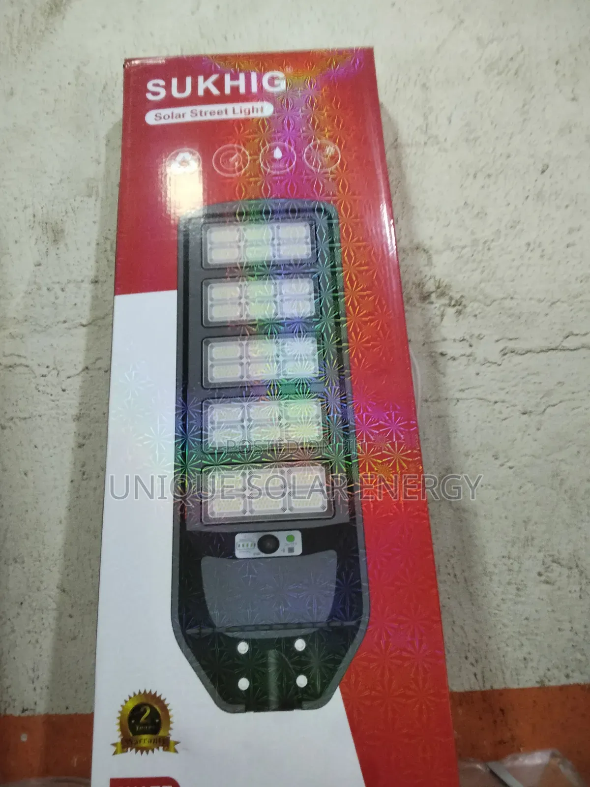 Sukhig 1200w Solar Street Light With Sensor