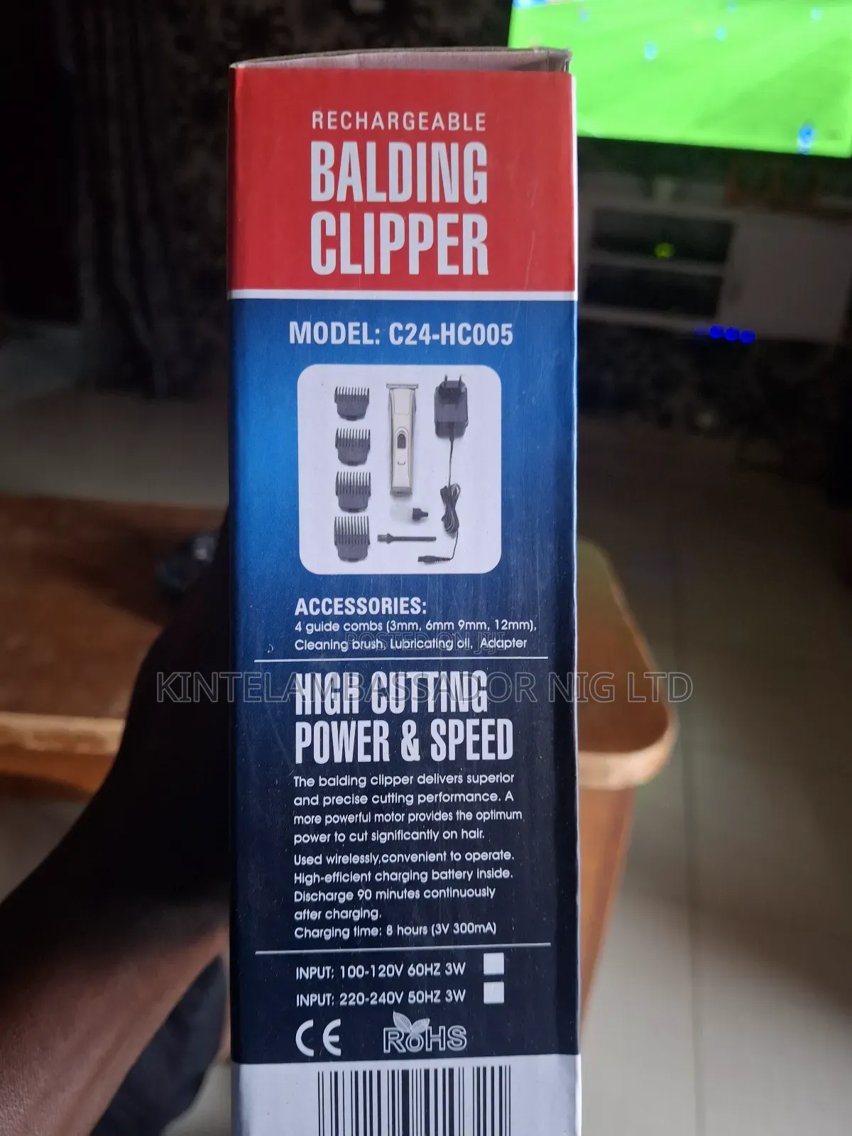 Kiki Rechargeable Balding Clipper