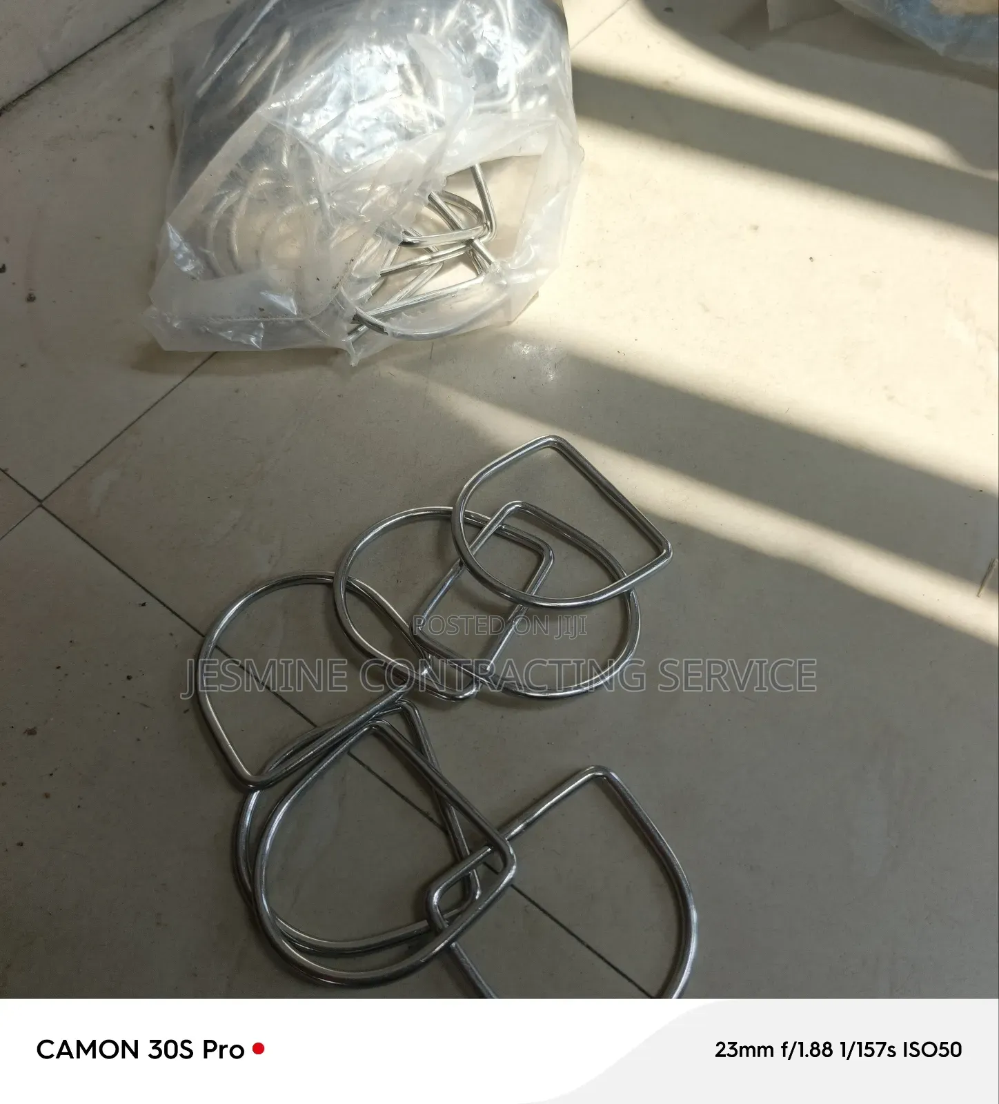 Stainless D Ring Light