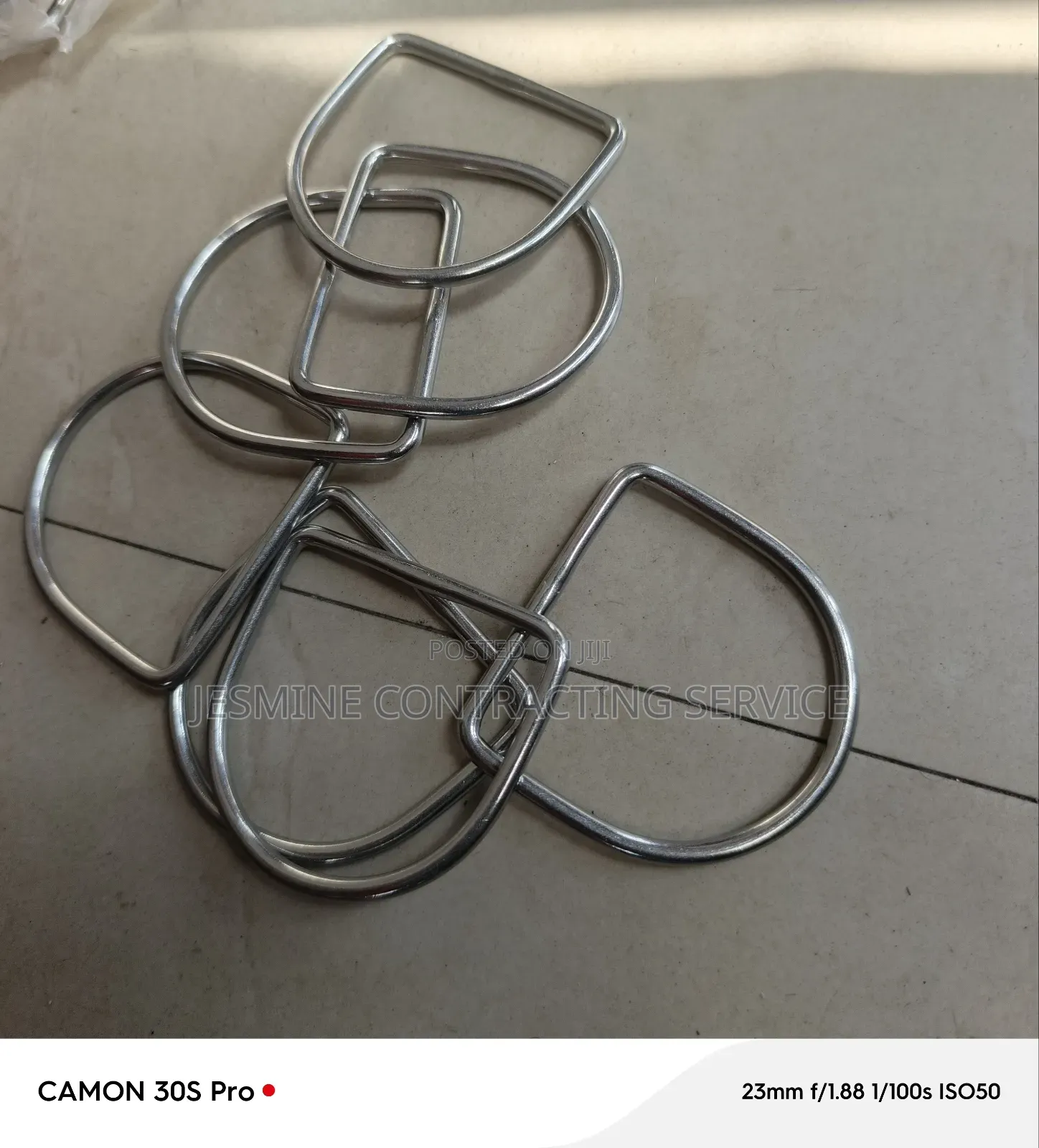 Stainless D Ring Light
