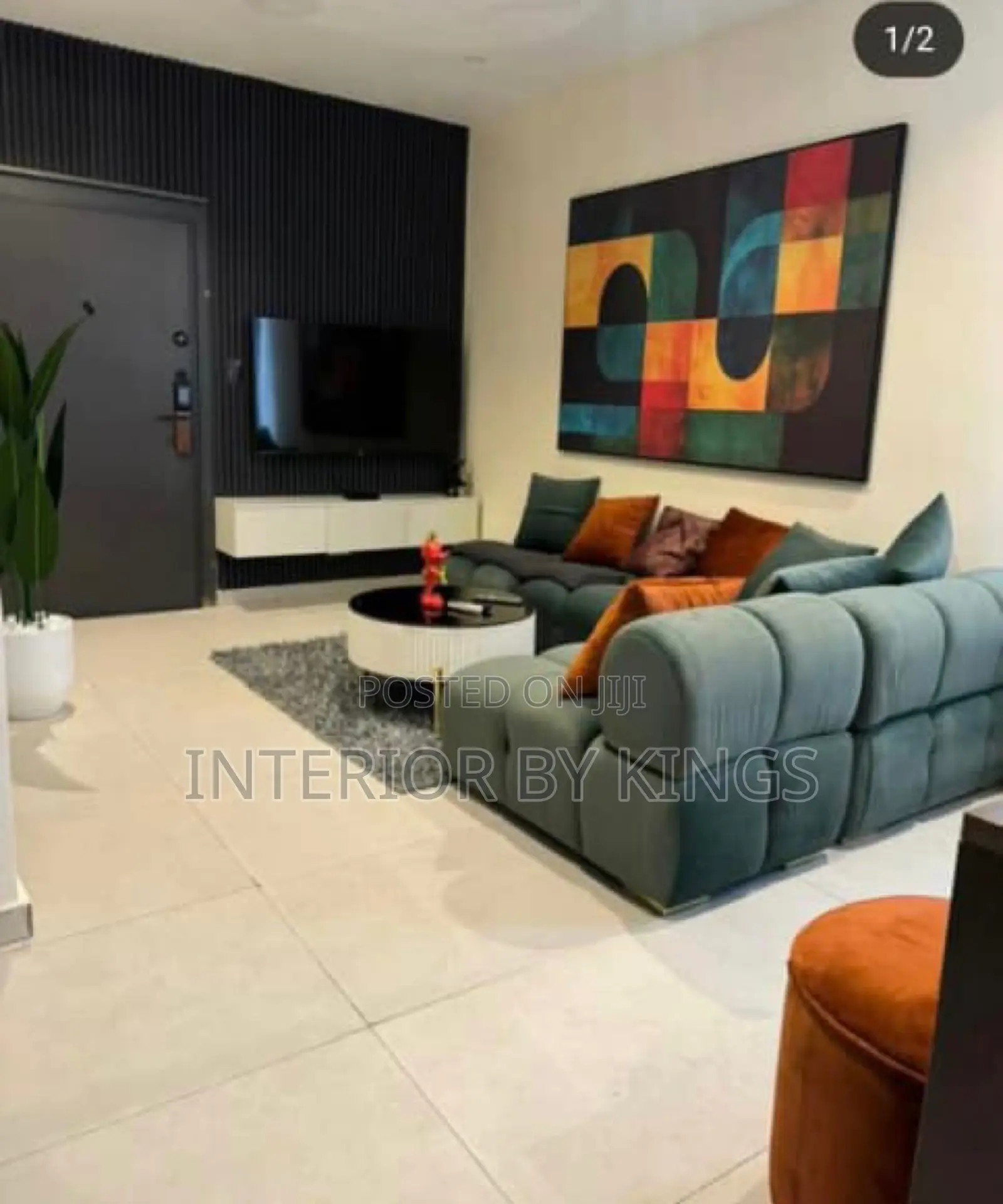 L-Shaped Custom Made Sofa Can Be Made in Colors