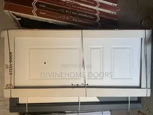White Security Door