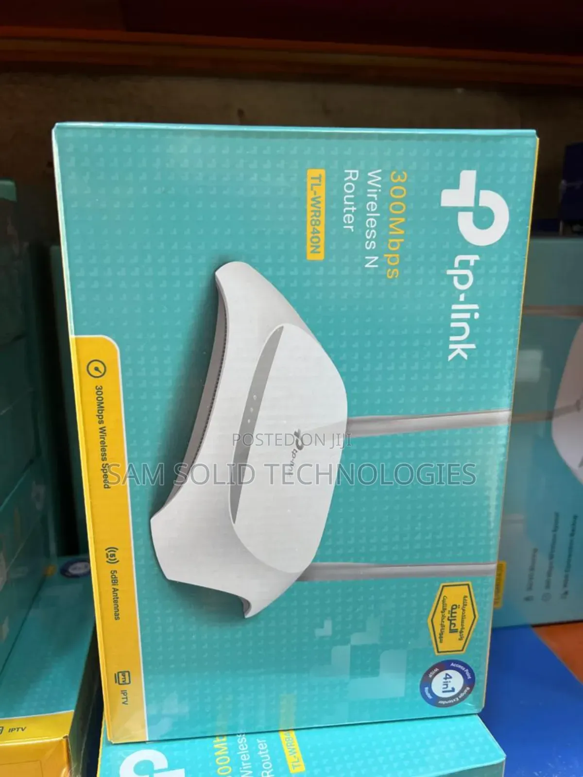 Tp-Link Wireless N Router W-840(4 in 1)