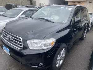 Toyota Highlander 4x4 2008 Black