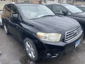 Toyota Highlander 4x4 2008 Black