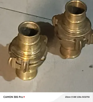 Nakajima Coupling Brass 2 1/2 Inches