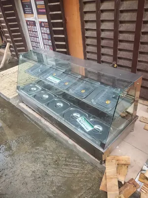 5 Plate Up and 10plate Down Display Food Warmer
