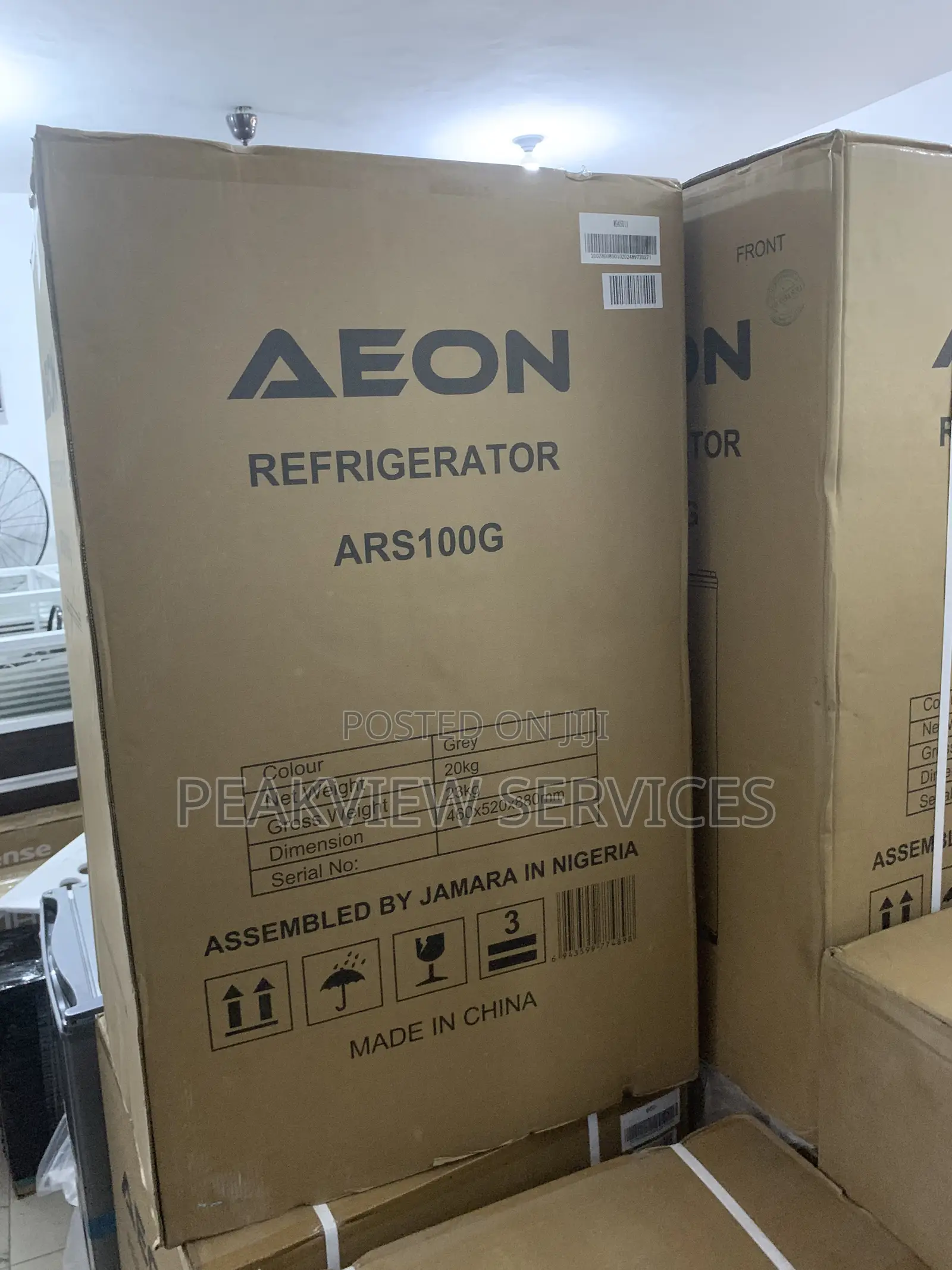 Aeon Ars100g 90l Fridge Space-Saving Cooling for Daily Use