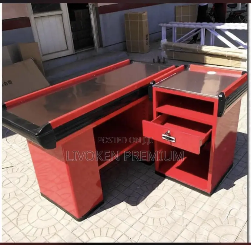 Supermarket Cashier Table