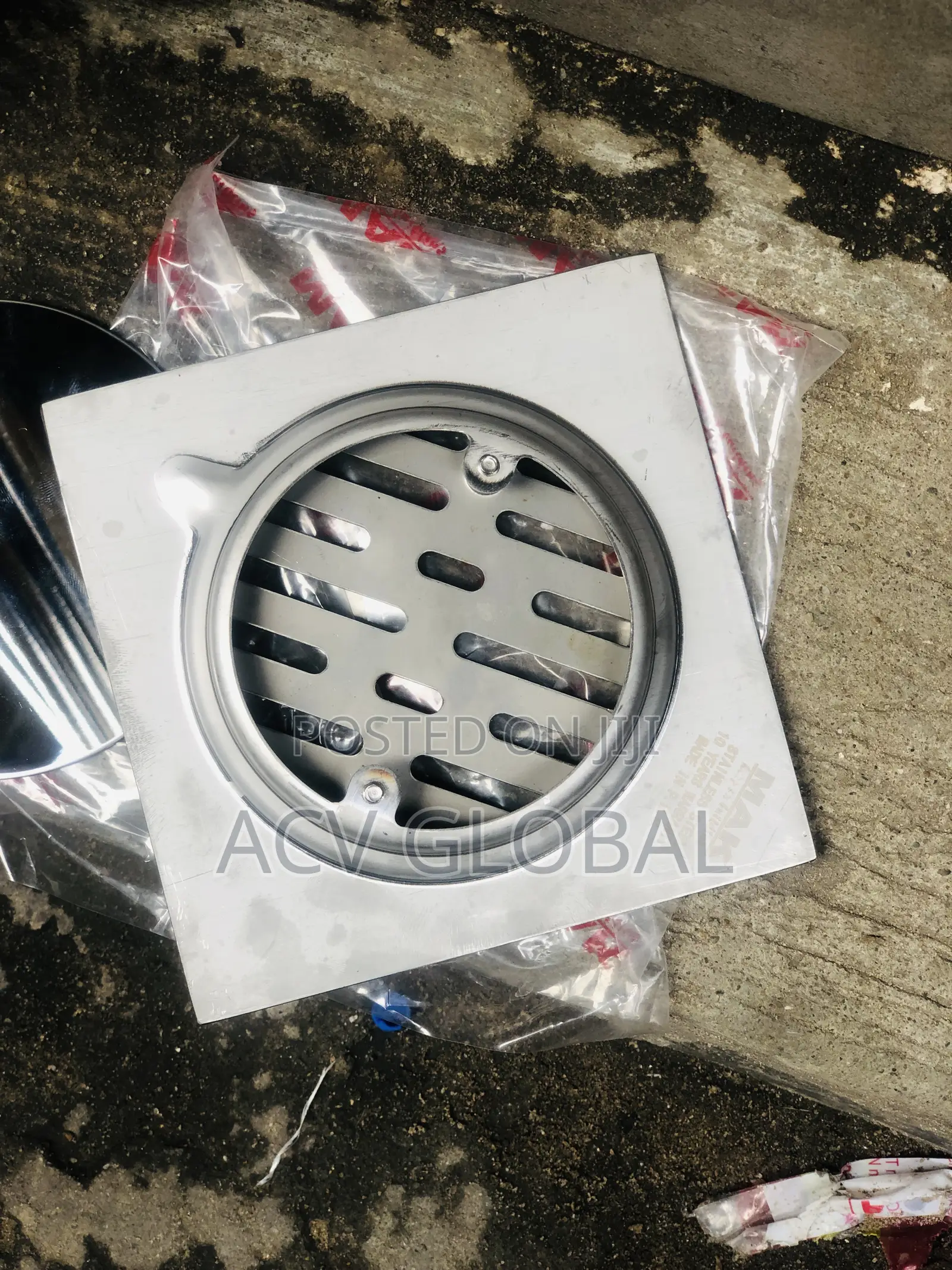 4” Floordrain Stainless Mak