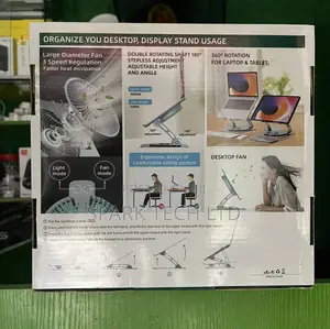 Laptop Stand With Cooling Fan