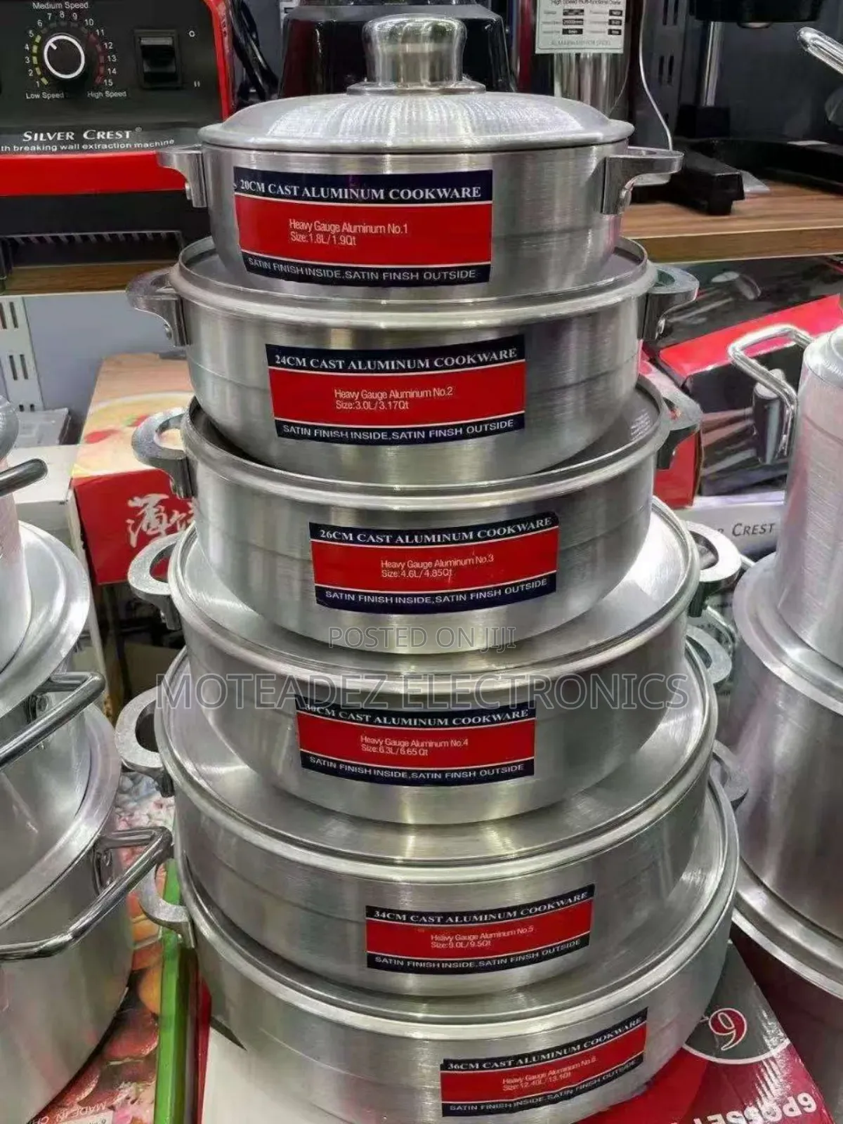 12pcs High Quality Non Stick Cast Aluminium Cookware Sets