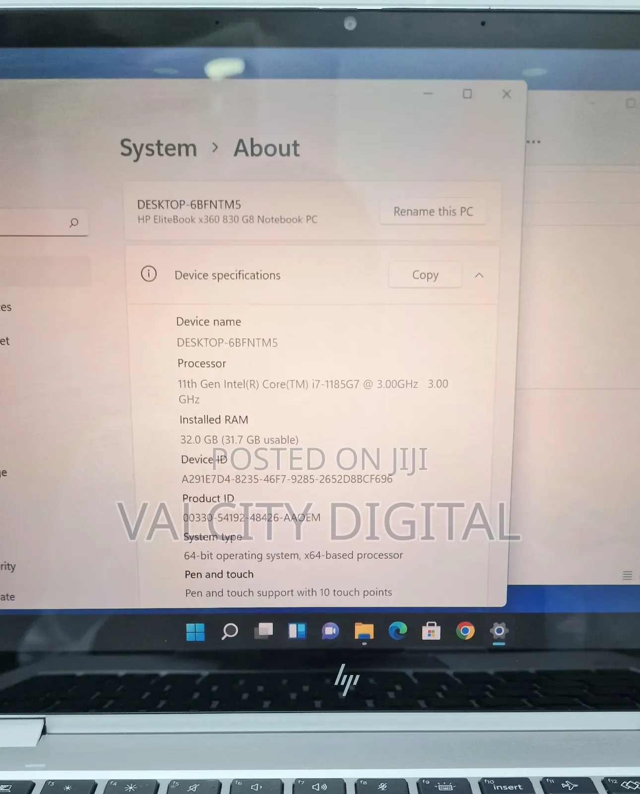 Laptop HP EliteBook 830 G8 32GB Intel Core i7 SSD 512GB