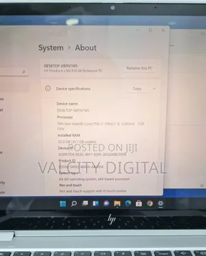 Laptop HP EliteBook 830 G8 32GB Intel Core i7 SSD 512GB