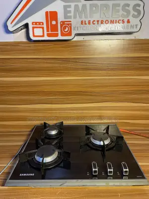 Samsung 3bunners Inbuilt/Table Top Glass Gas Cooker