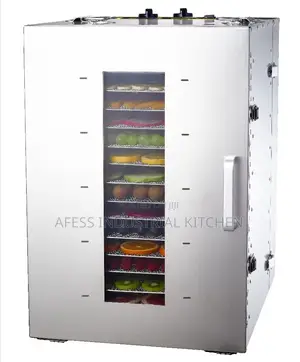 Stainless Steel Commercial Food Dehydrator (16 Trays)