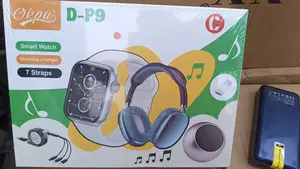 D-P9-7 3 in 1 Multiple Charger Smart Watch