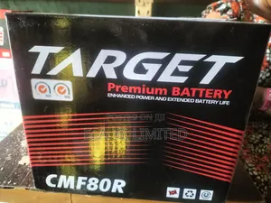 Target Premium Cmf80r Car Battery, 12v, 80ah, Made in Korea.