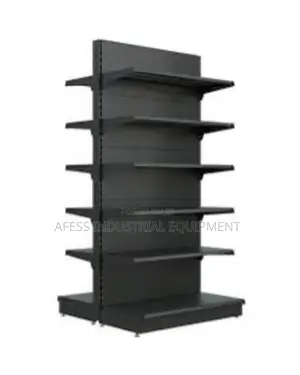 Commercial Double Shelves (Grey)