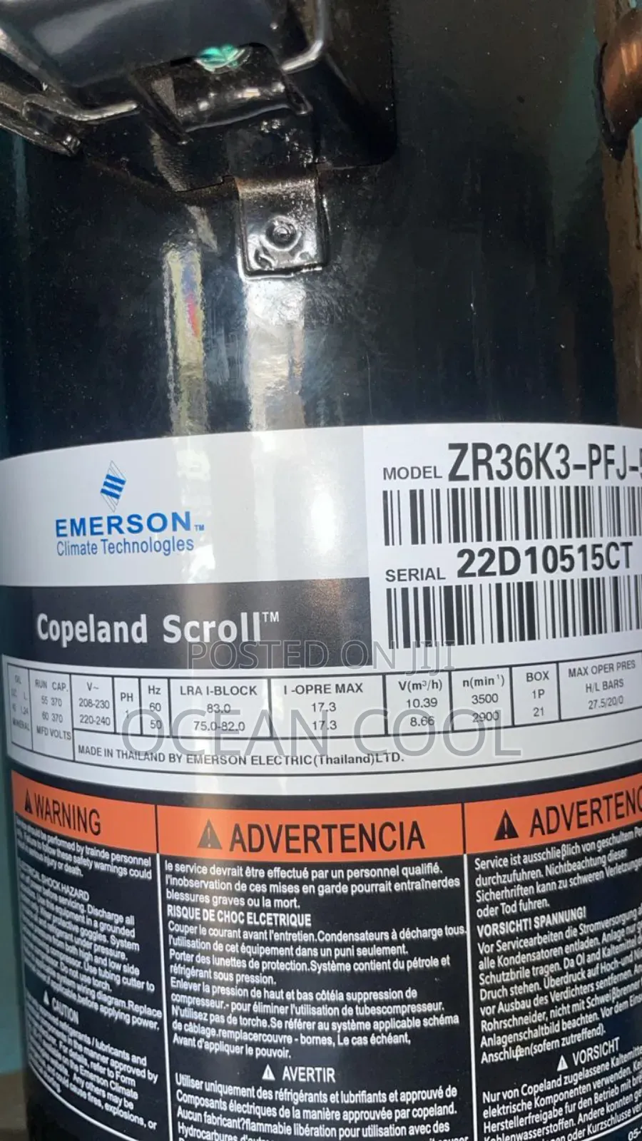 Copland Compressor Zr36