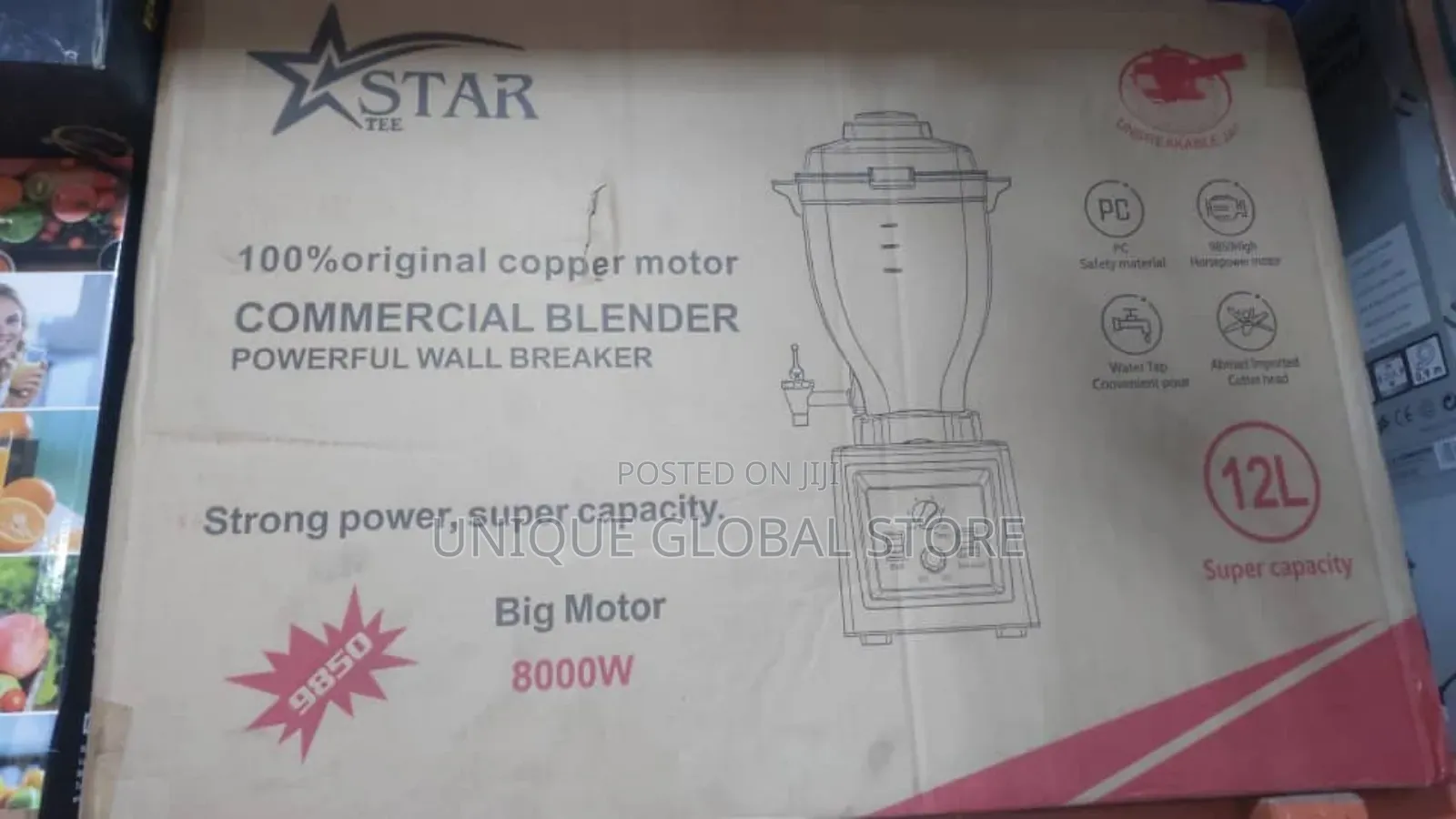Star Tee Commercial Blender 100%Original Copper