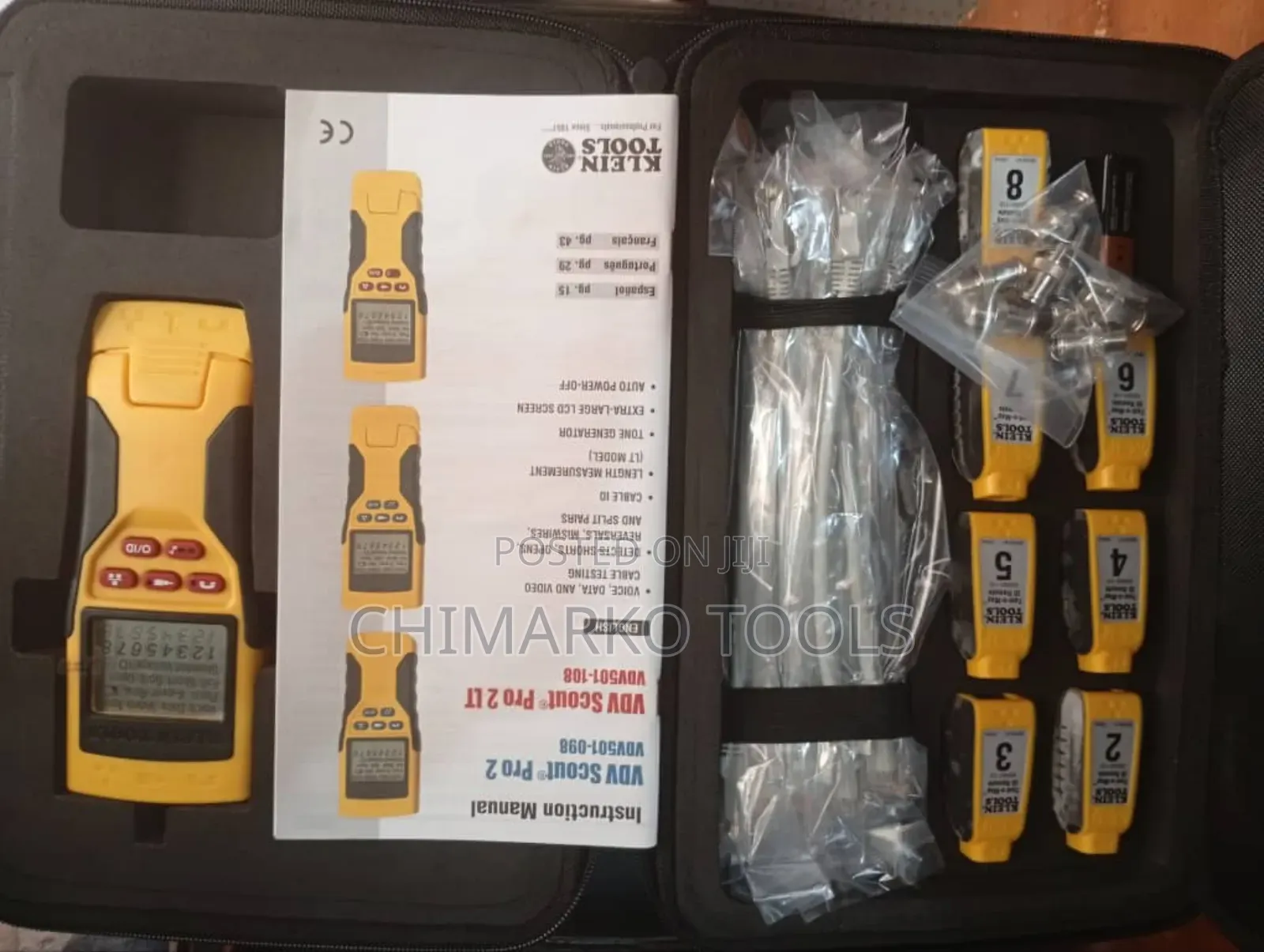 Cable Tester Kit With VDV Scout Pro 2