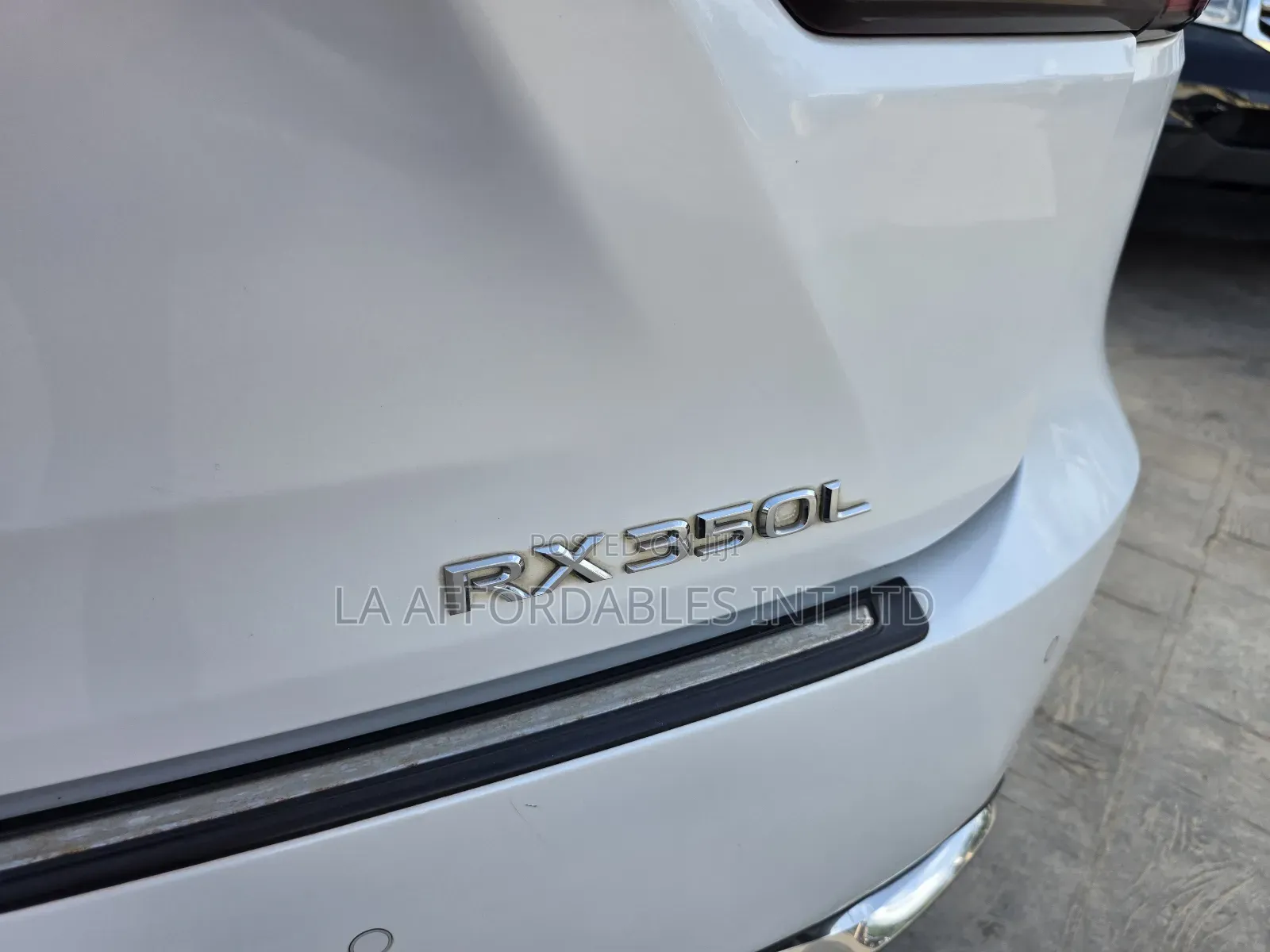 Lexus RX 350L 2018 White