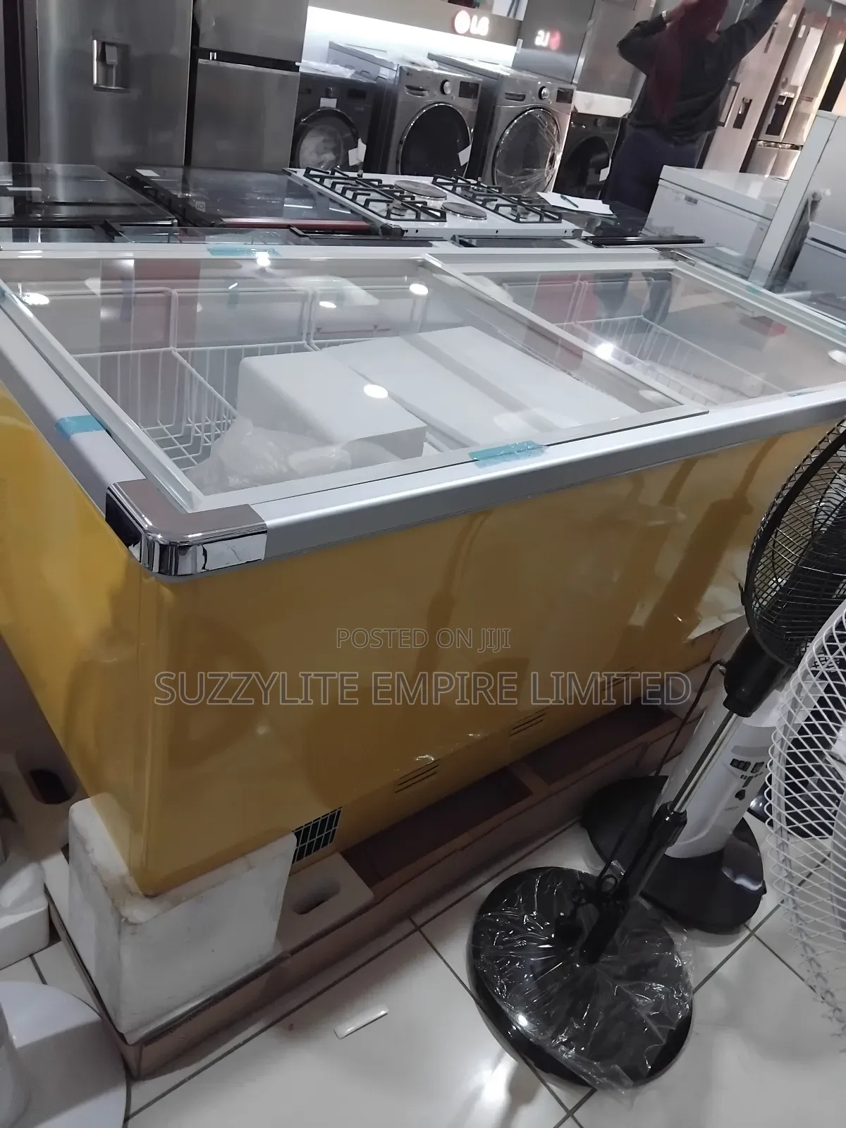 Omaha Display Showcase Ice Cream Chest Freezer