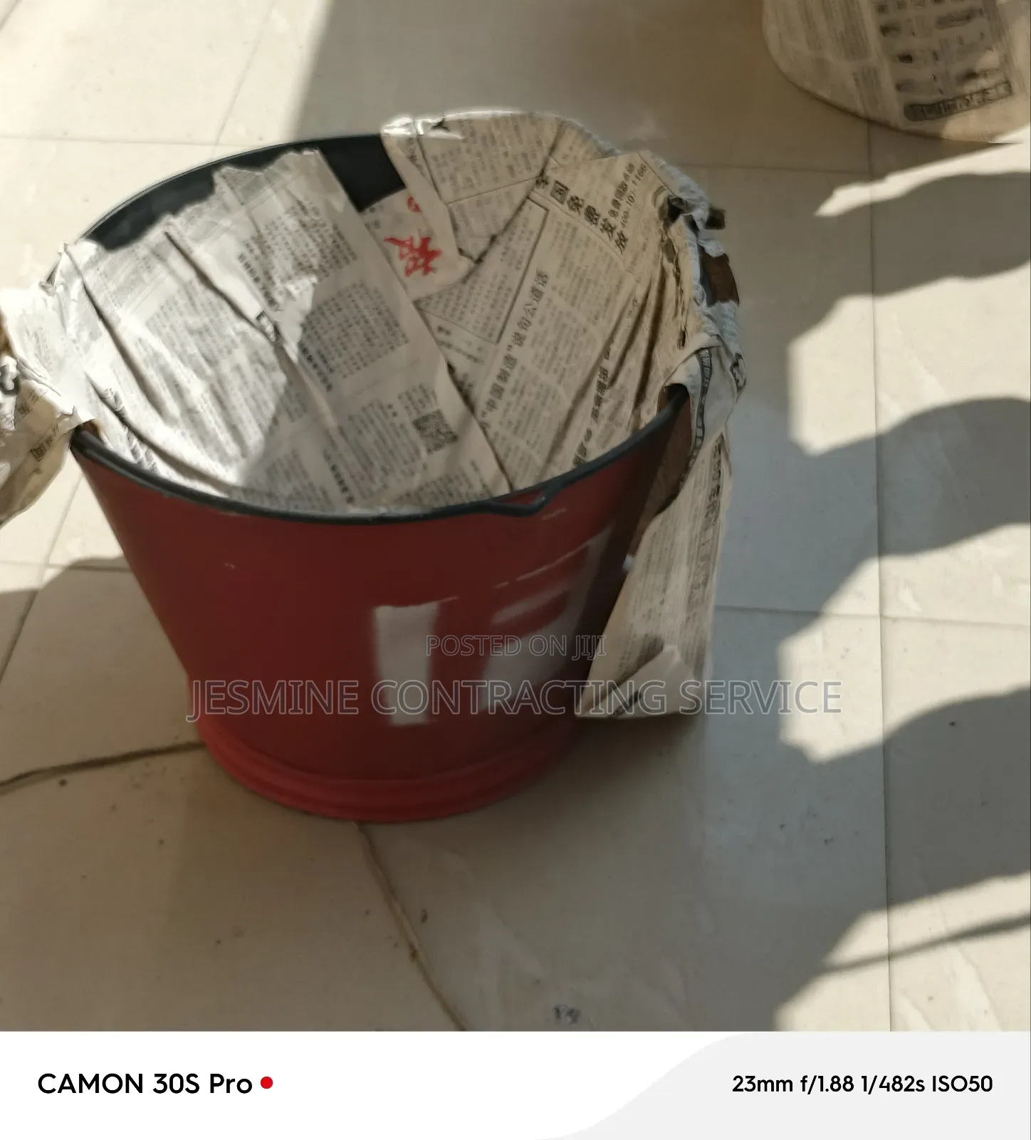 Fire Bucket Carbon Steel